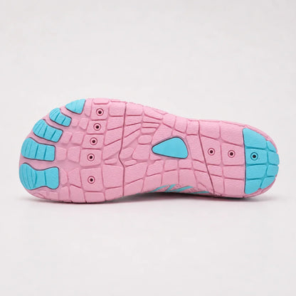 Women's barefoot walking shoes with wide toe box and anti-slip