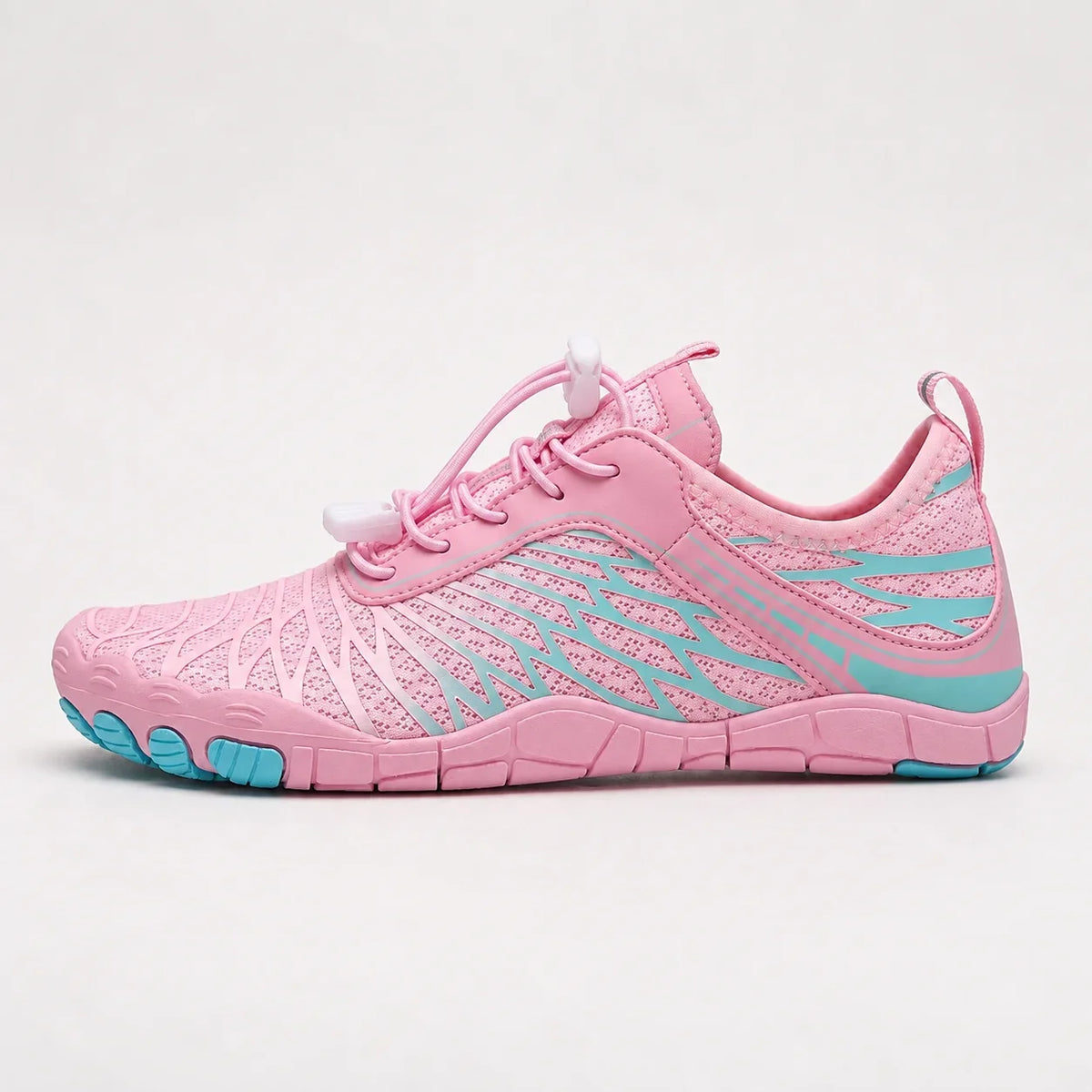 Women's barefoot walking shoes with wide toe box and anti-slip