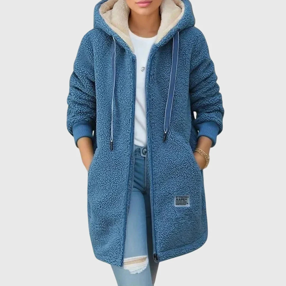 Women's fleece jacket – Blue