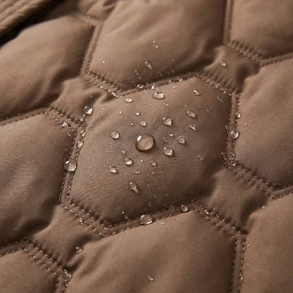 Women's waterproof insulated long coat