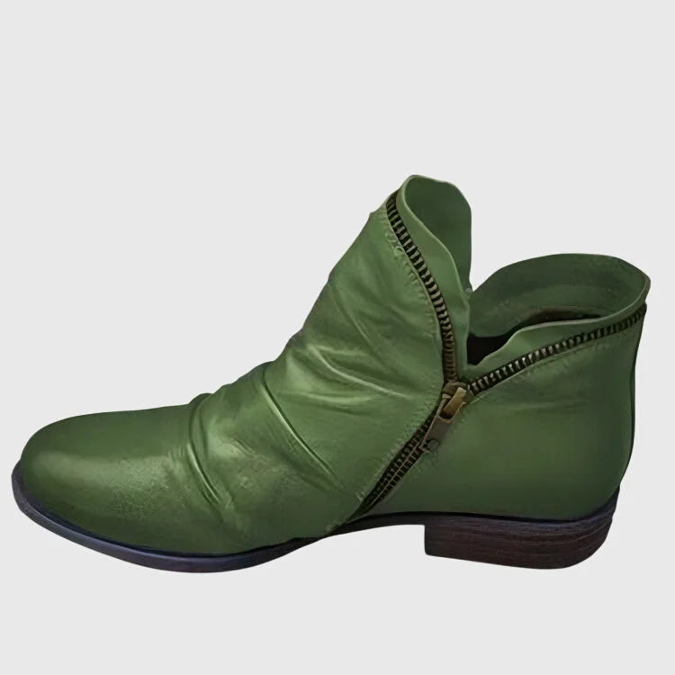 Women's cushioned shoes with gel-filled sole and ankle strap