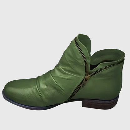 Women's cushioned shoes with gel-filled sole and ankle strap