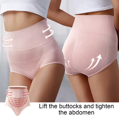 Women's knit high-waist shaping underwear with firm tummy control