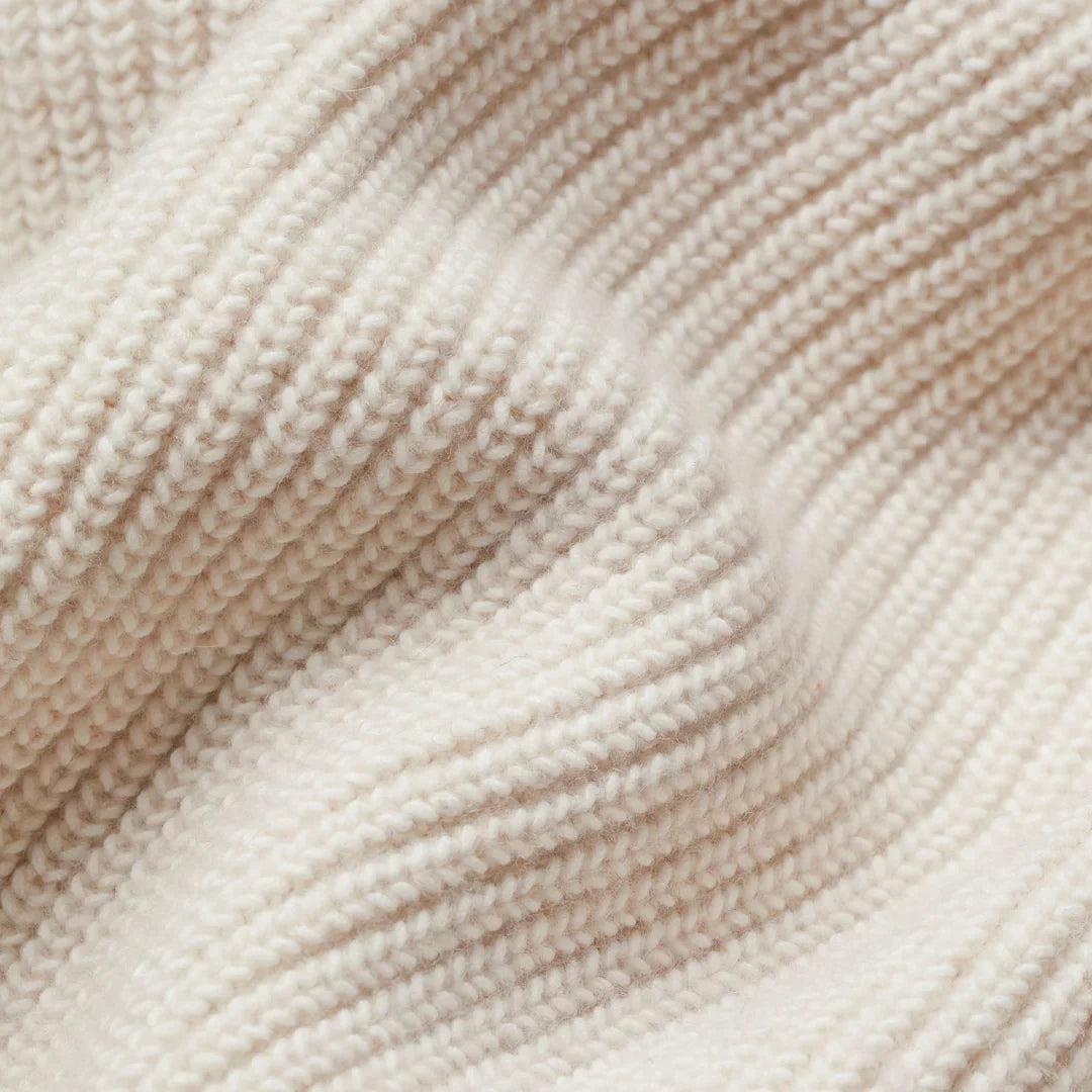 Women's longline rib-knit relaxed fit cardigan sweater with open front and patch pockets