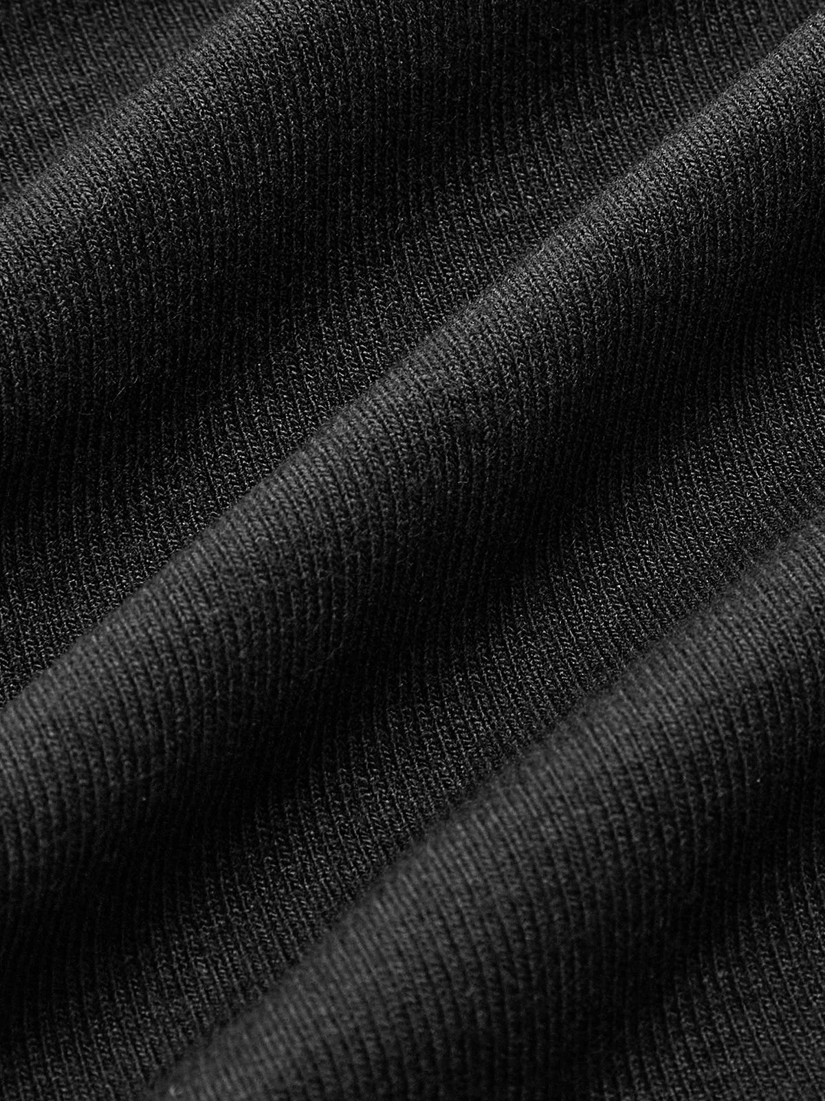 Women's ribbed knit turtleneck fitted top with long-sleeve cut-out design